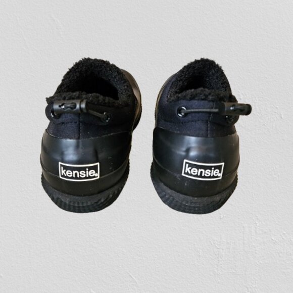 Kensie Women's Carmella Anti-Slip Fleece Lined Rain Shoes SIZE 8M BLACK - Picture 6 of 8